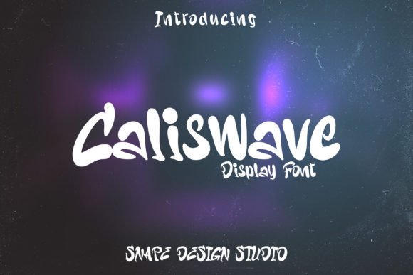 Caliswave: A Retro Display Font for Modern Design
