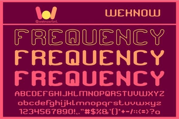 Frequency: A Modern Techno Font for Bold Design