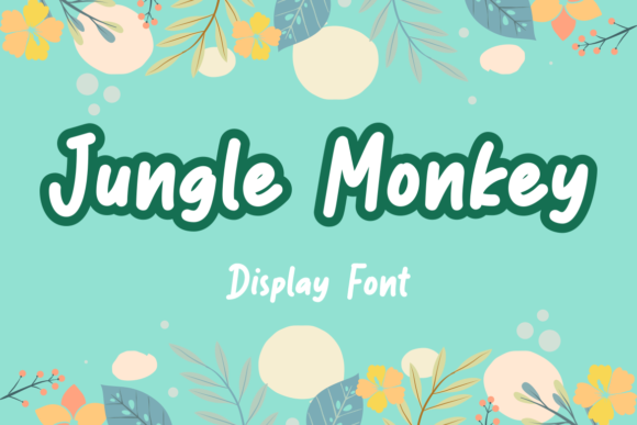 Jungle Monkey: A Playful Font for Creative Projects