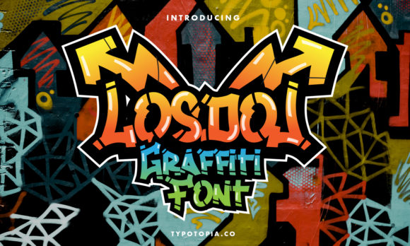 Losdol: Elevating Your Designs with Vibrant Graffiti Typography