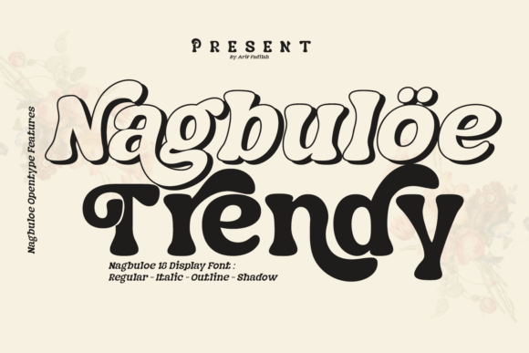 Nagbuloe: A Font for Modern Branding