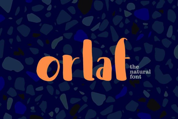 Orlaf: A Cute and Bulky Display Font for Standout Design
