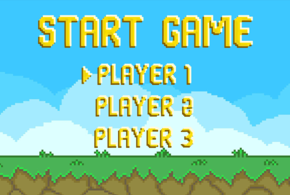 Start Game: A Pixel Font for Playful Design